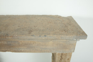 Rustieke Rechte Gebouchardeerde Schouw