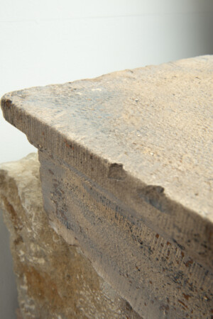 Rustieke Rechte Gebouchardeerde Schouw