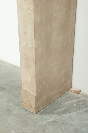 Gladde Kalkstenen Console Schouw