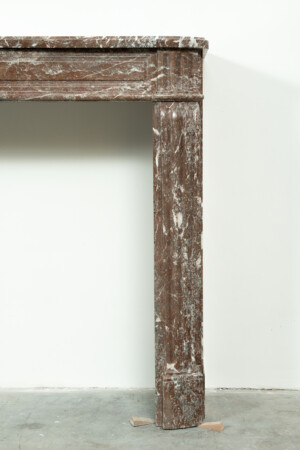 Rood Marmeren Louis XVI Schouw