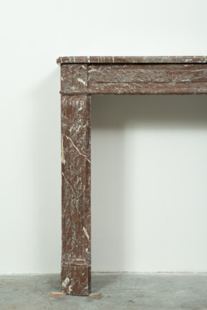 Rood Marmeren Louis XVI Schouw