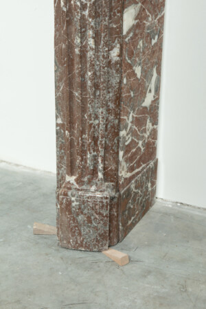 Rood Marmeren Louis XVI Schouw