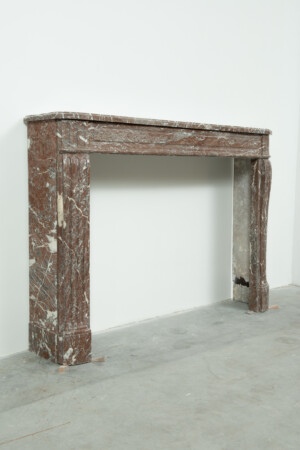 Rood Marmeren Louis XVI Schouw