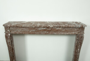 Rood Marmeren Louis XVI Schouw