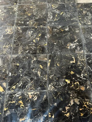 Exclusieve Portoro Marmeren Terrazzo Vloertegels 