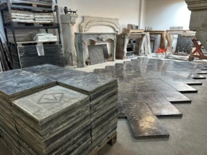 Exclusieve Portoro Marmeren Terrazzo Vloertegels 
