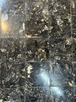 Exclusieve Portoro Marmeren Terrazzo Vloertegels 