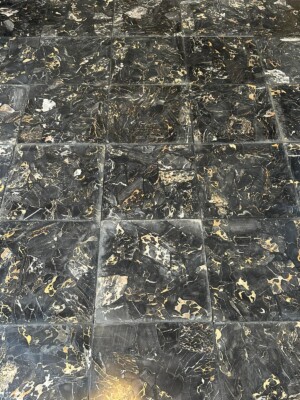 Exclusieve Portoro Marmeren Terrazzo Vloertegels 