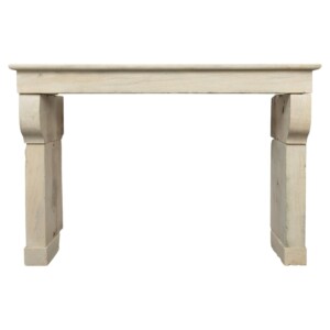 Lichte Kalkstenen Console Schouw