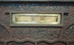 Smeedijzeren Franse Art Deco Deur