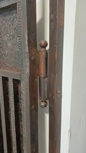 Smeedijzeren Franse Art Deco Deur