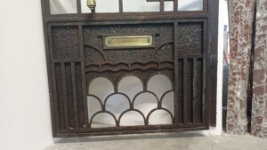 Smeedijzeren Franse Art Deco Deur