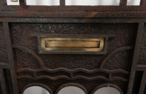 Smeedijzeren Franse Art Deco Deur