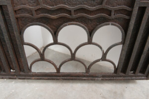 Smeedijzeren Franse Art Deco Deur